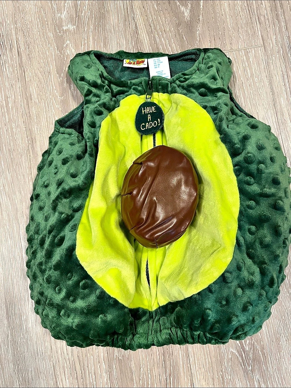 Fun of A Kind infant Avocado Halloween Costume size 12 months